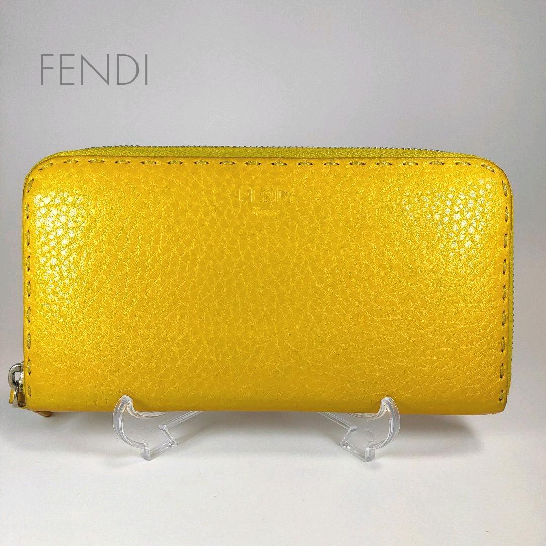 美品】人気 綺麗 フェンディ FENDI セレリア ローマン ラウンド