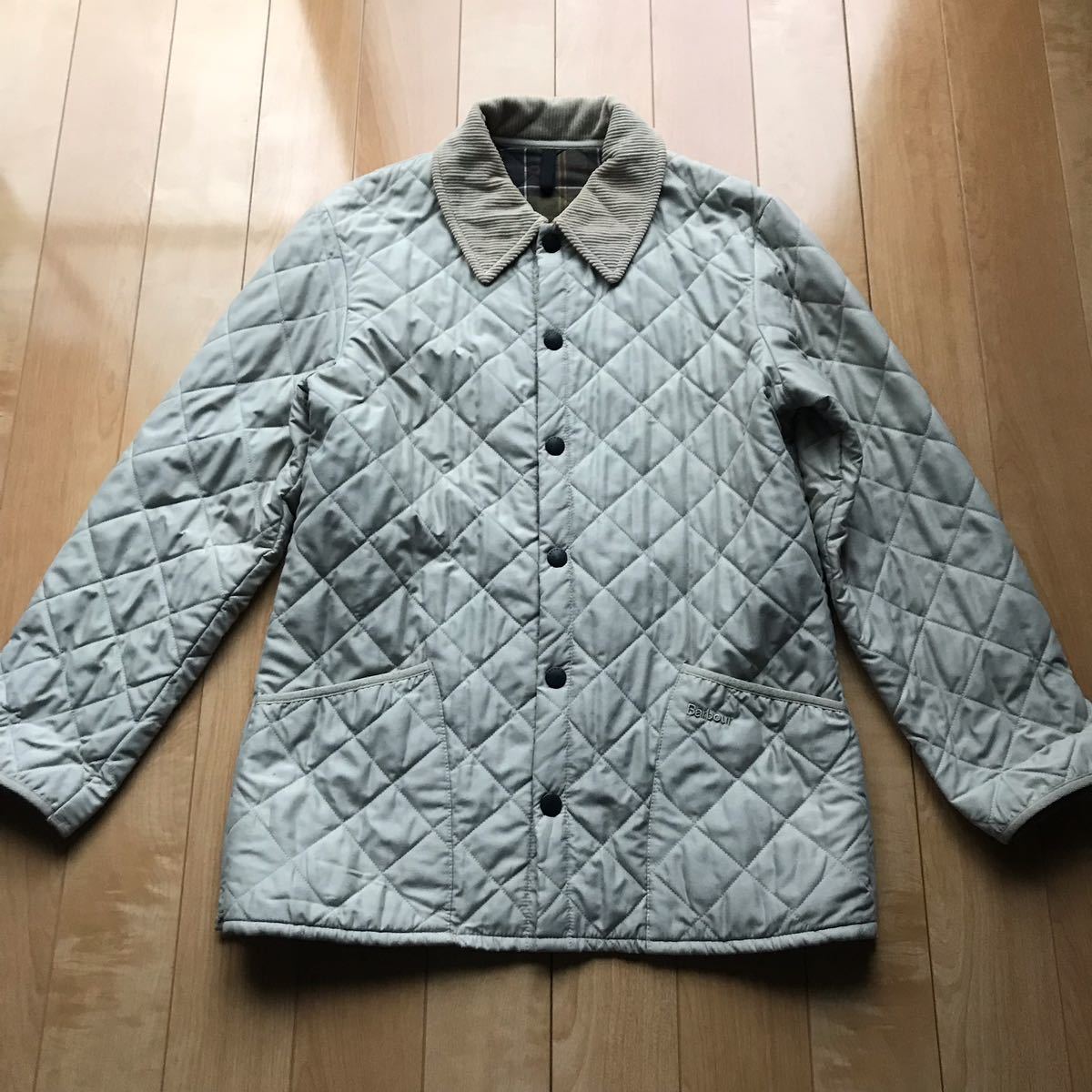 バブアー キルティングジャケット 127-6-9 メンズ グレージュ 英国 アウトドア Barbour