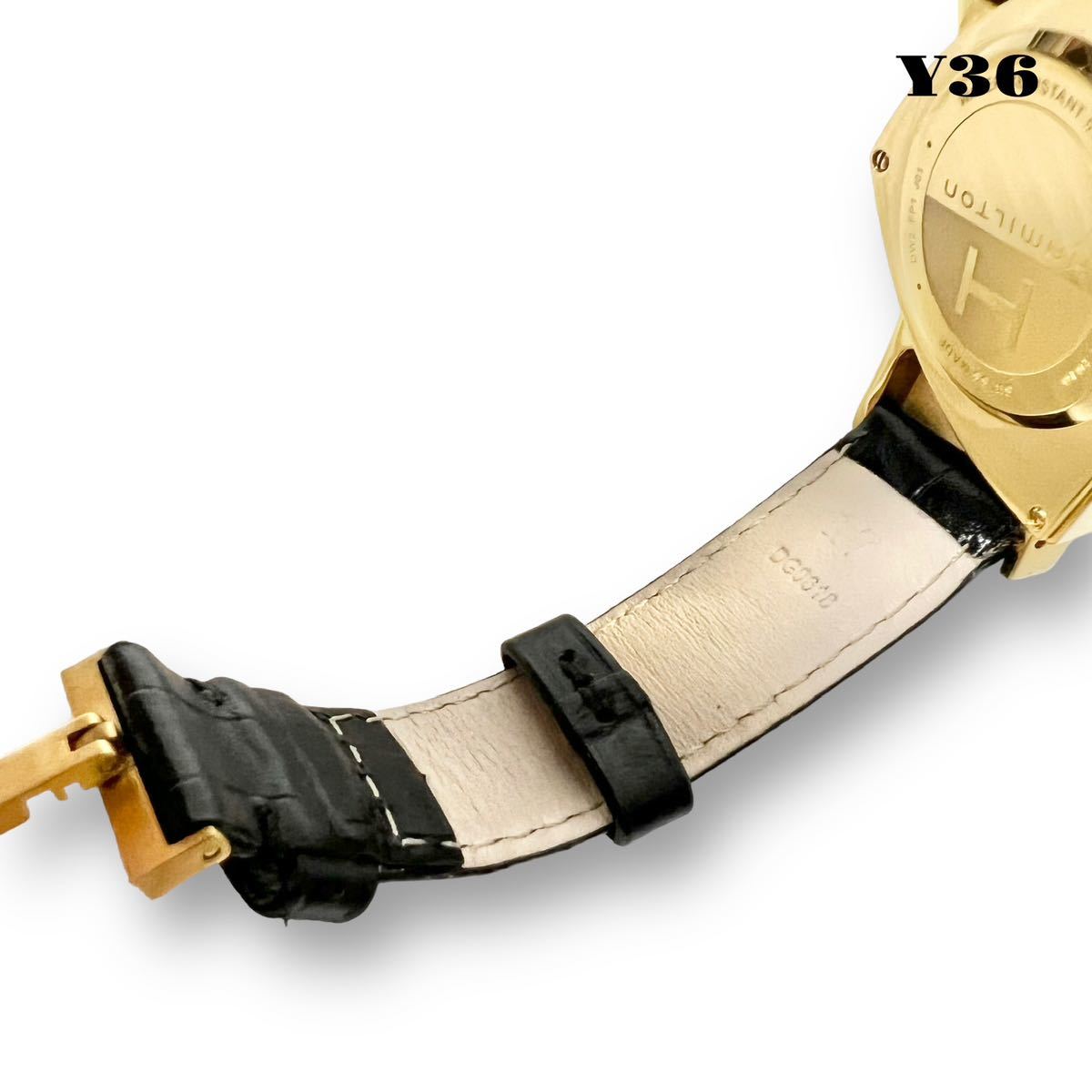 ☆1円出品☆ HAMILTON VENTURA ハミルトン ベンチュラ H243010 BLACK 