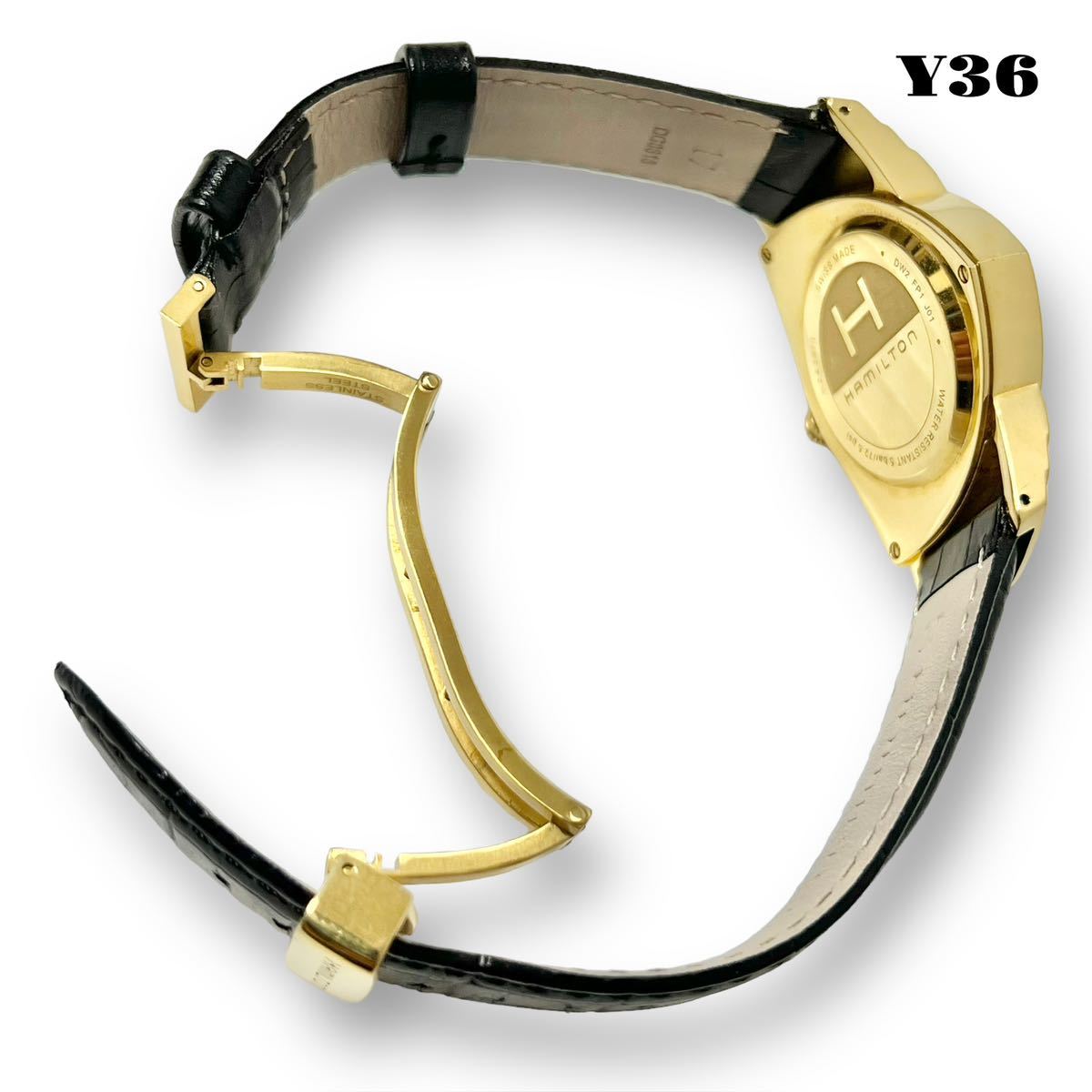 ☆1円出品☆ HAMILTON VENTURA ハミルトン ベンチュラ H243010 BLACK 