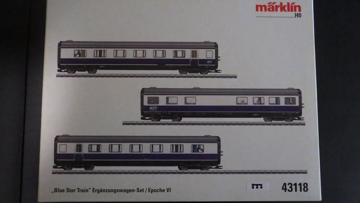 欧州直輸入Märklin メルクリン HO 43879 客車5両 DBAG 欧州直輸入