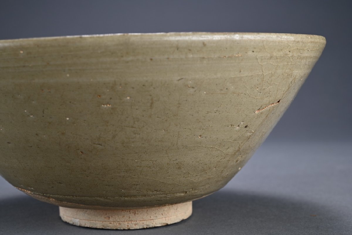 華】某有名収集家買取品 昭和時代【銘鐵カブト・今古庵】在銘 茶碗