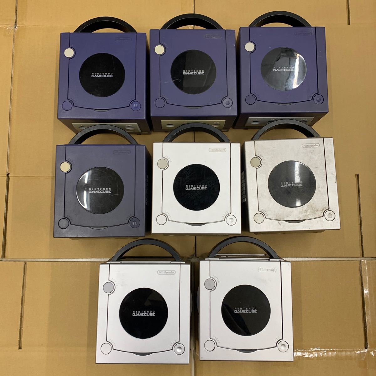 ジャンク 動作未確認 ゲーム機 本体\u0026コントローラー 任天堂 まとめ売りゲームキューブ ニンテンドー64 wii 【動作未確認】ゲームキューブ本体+ソフト6本