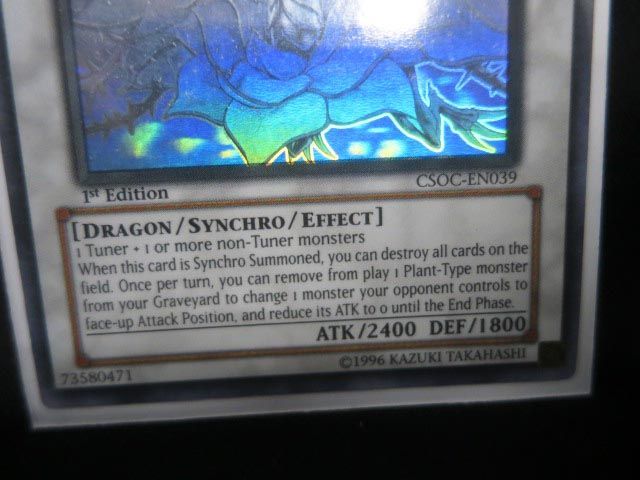 Ralph ブラック・ローズ・ドラゴン 英語版1st PSA9 Ralph ブラック