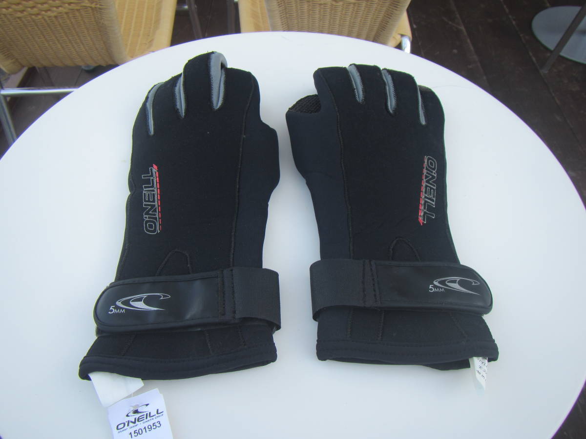 未使用　O'NEILL オニール　サーフグローブ　2XL　[5ｍｍ]　米国購入品　大きい手の方へ！　ダイビングの方にも！