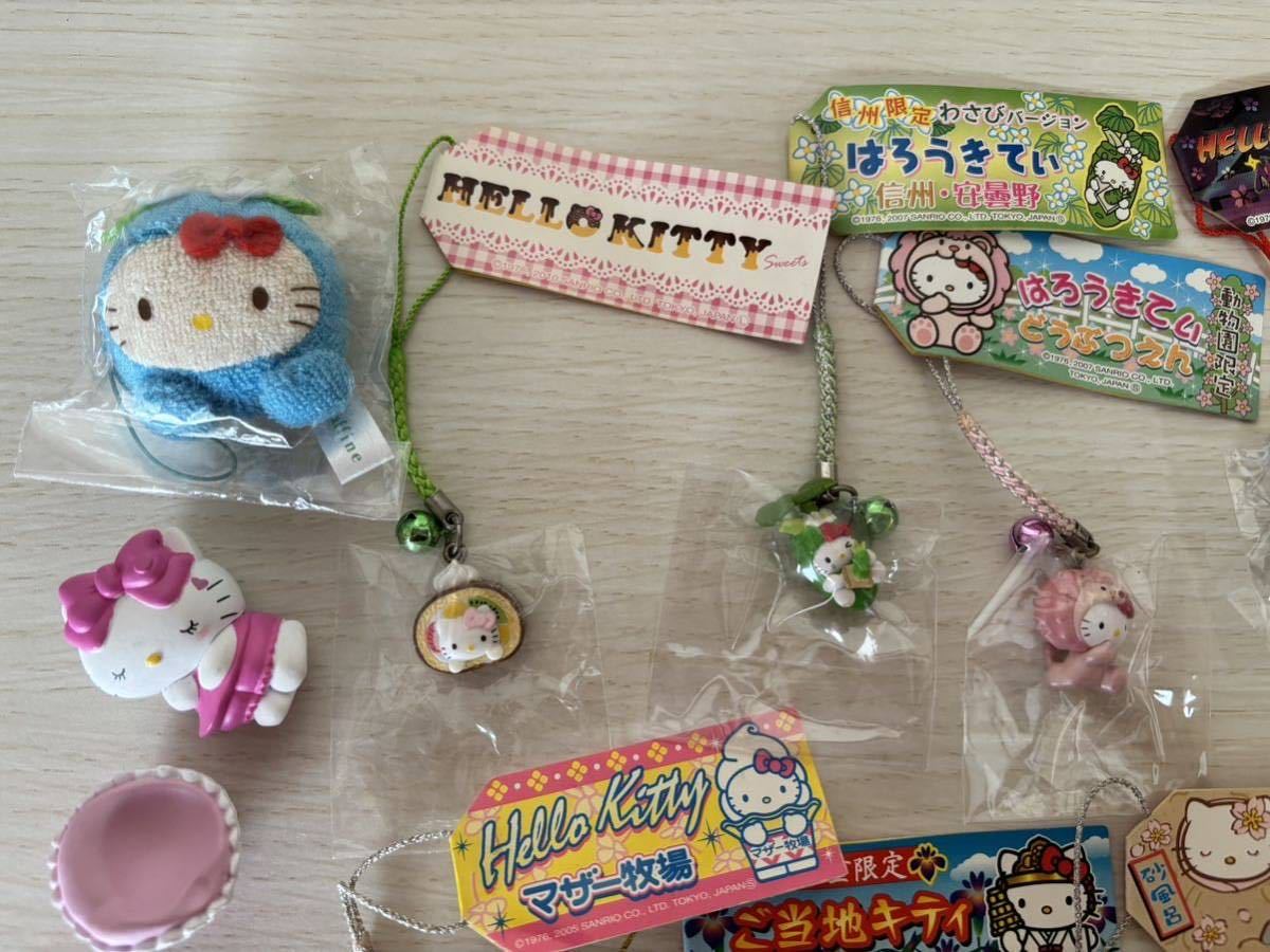 ハローキティ ご当地 根付け ストラップ キティ 20点 セット まとめ