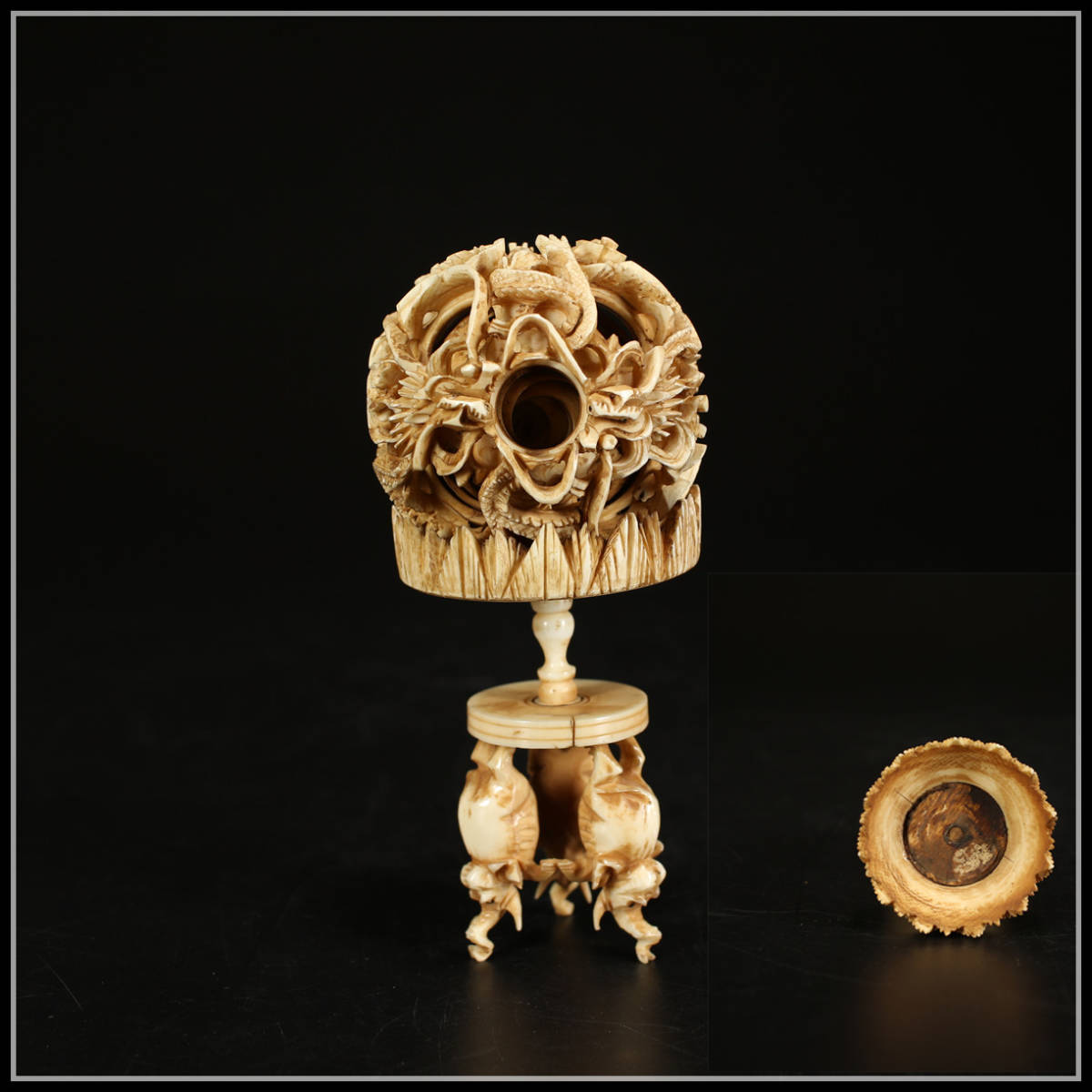 仏像 中国美術 仏教美術 石仏 大理石 石彫刻 時代物 YA2370725 