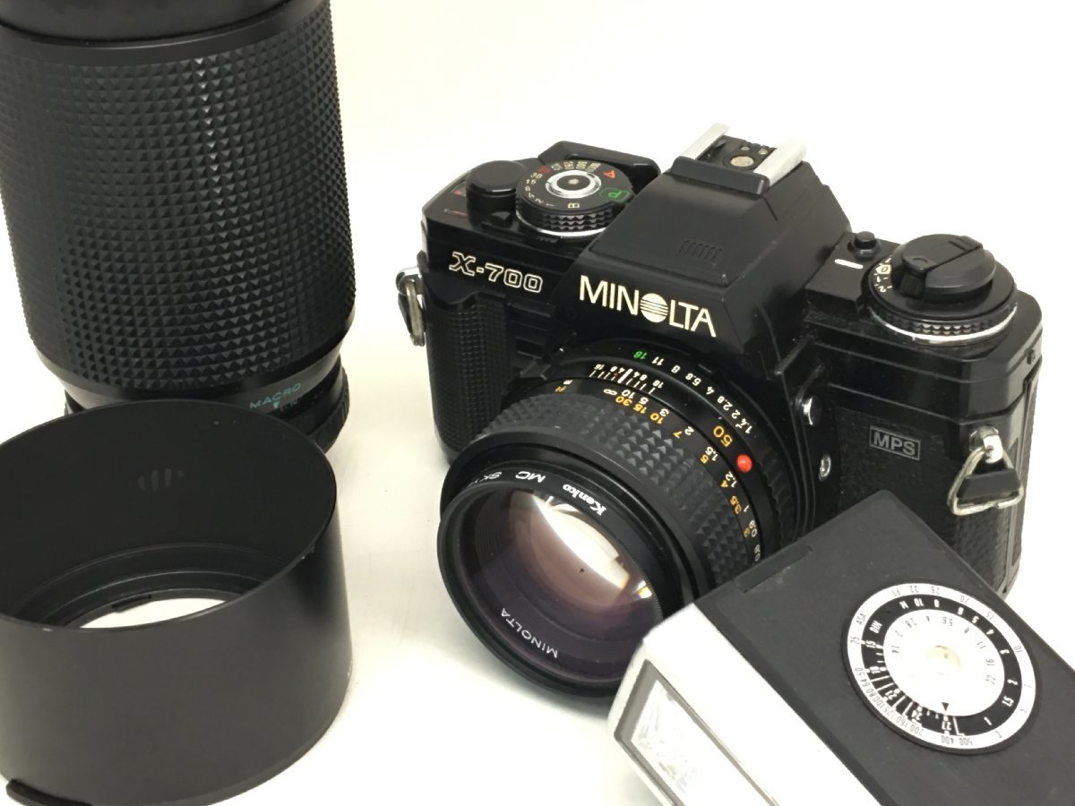 minolta X-700 / MD 50mm 1:1.4 一眼レフカメラ 付属品 レンズ 付き