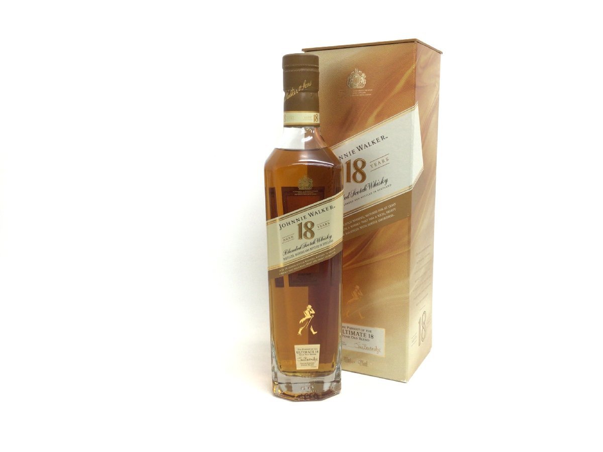ウイスキー ジョニーウォーカー 18年 重量番号:2(50 ジョニー 40 