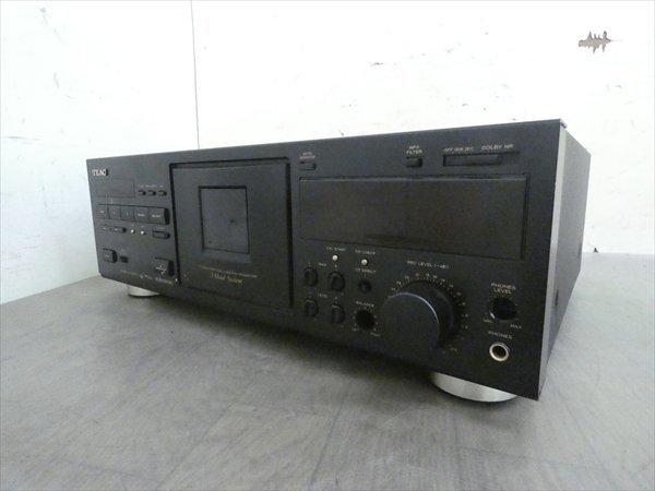 現状品☆TEAC/ティアック☆ステレオカセットデッキ☆V-5000 管N23016