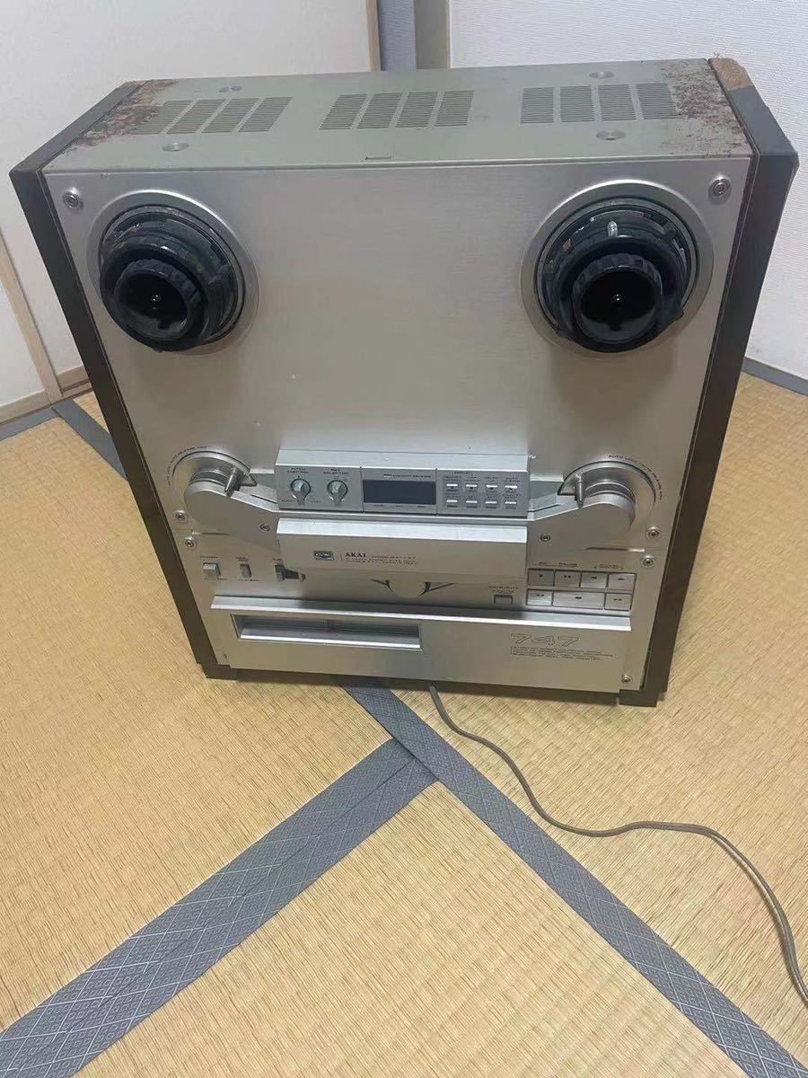 【ジャンク品】AKAI オープンリールデッキGX-747