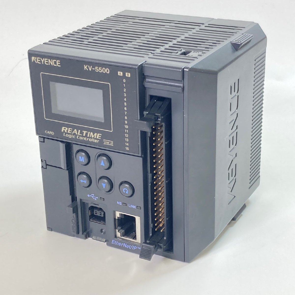 KV-5500 カバー無 EtherNet/IP? 内蔵 CPU ユニット キーエンス PLC FA