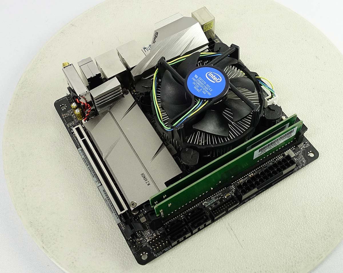 中古】 ASRockマザーボード H270M-ITX/ac mii-ITX Core i5 10500