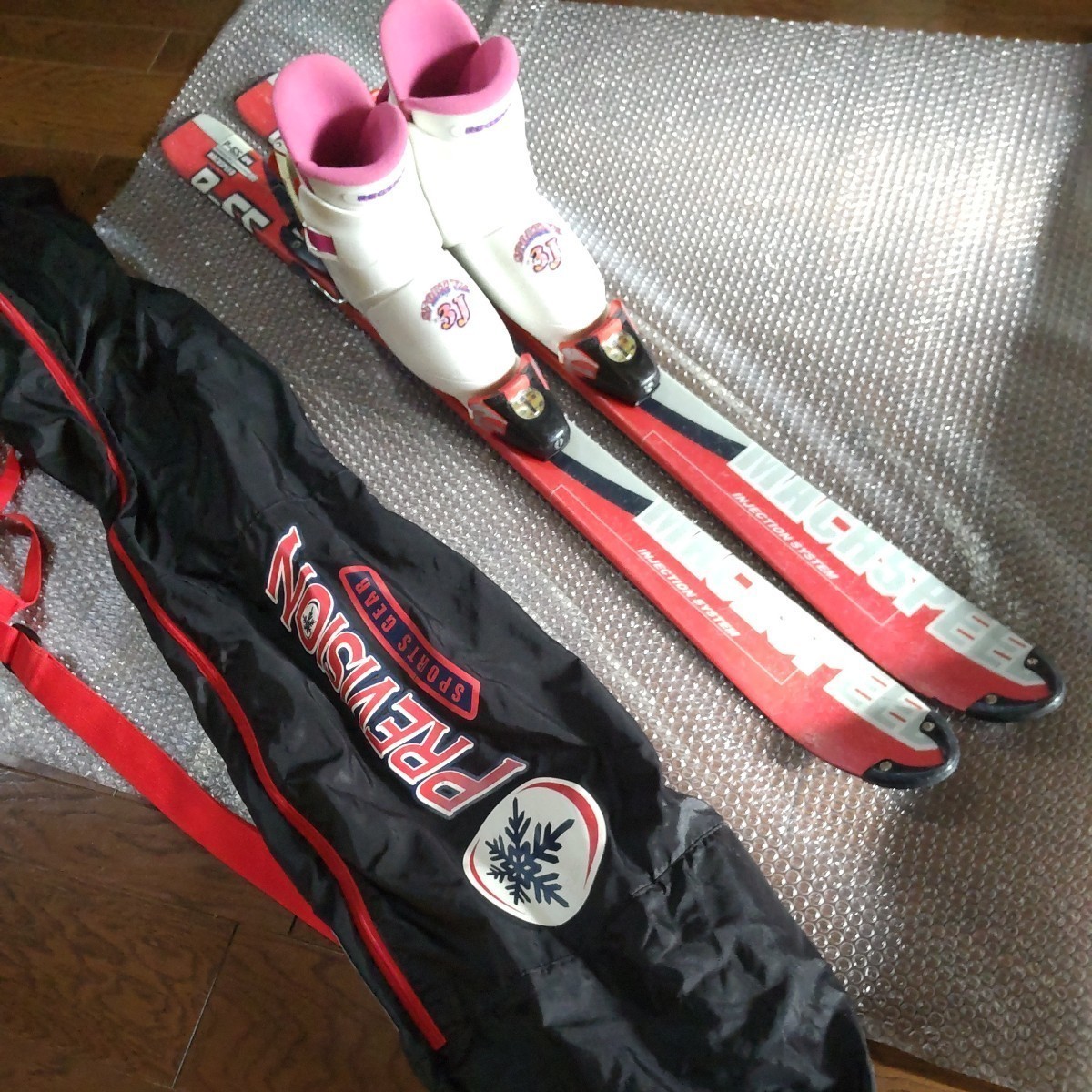 キッズ 子供 スキー 板110cm・ブーツ19~20cmのセット +おまけにスキー 