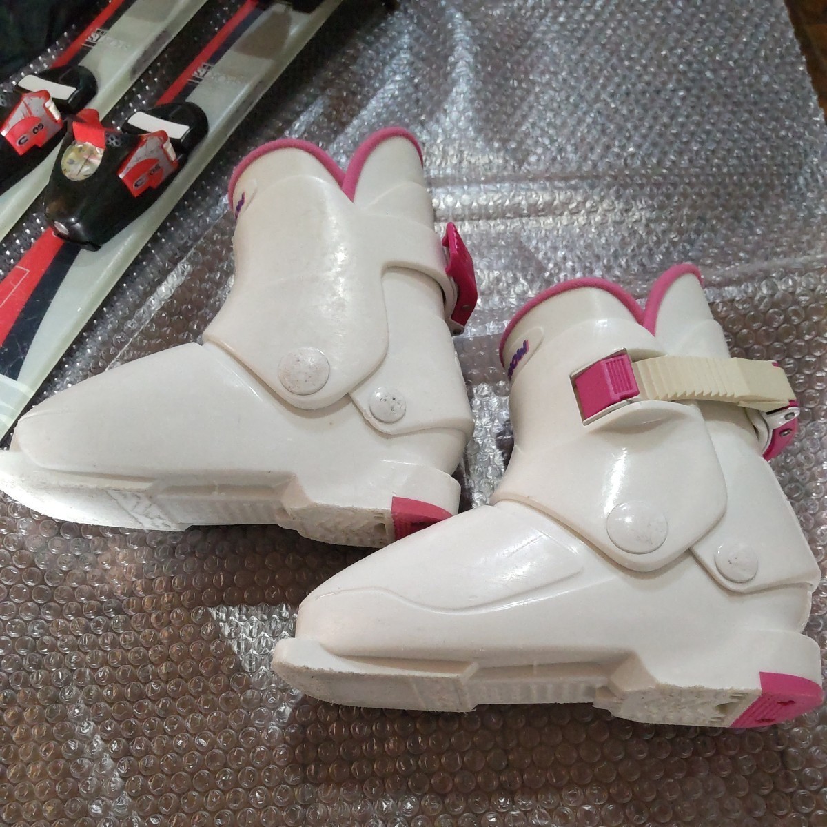 キッズ 子供 スキー 板110cm・ブーツ19~20cmのセット +おまけにスキー