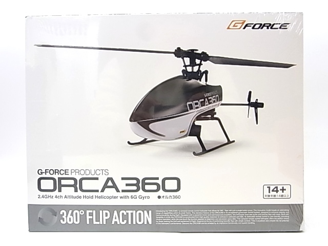 2.4GHz G-FORCE 4ch R⁄Cヘリ ORCA360(オルカ360) ORCA360 ヘリコプター