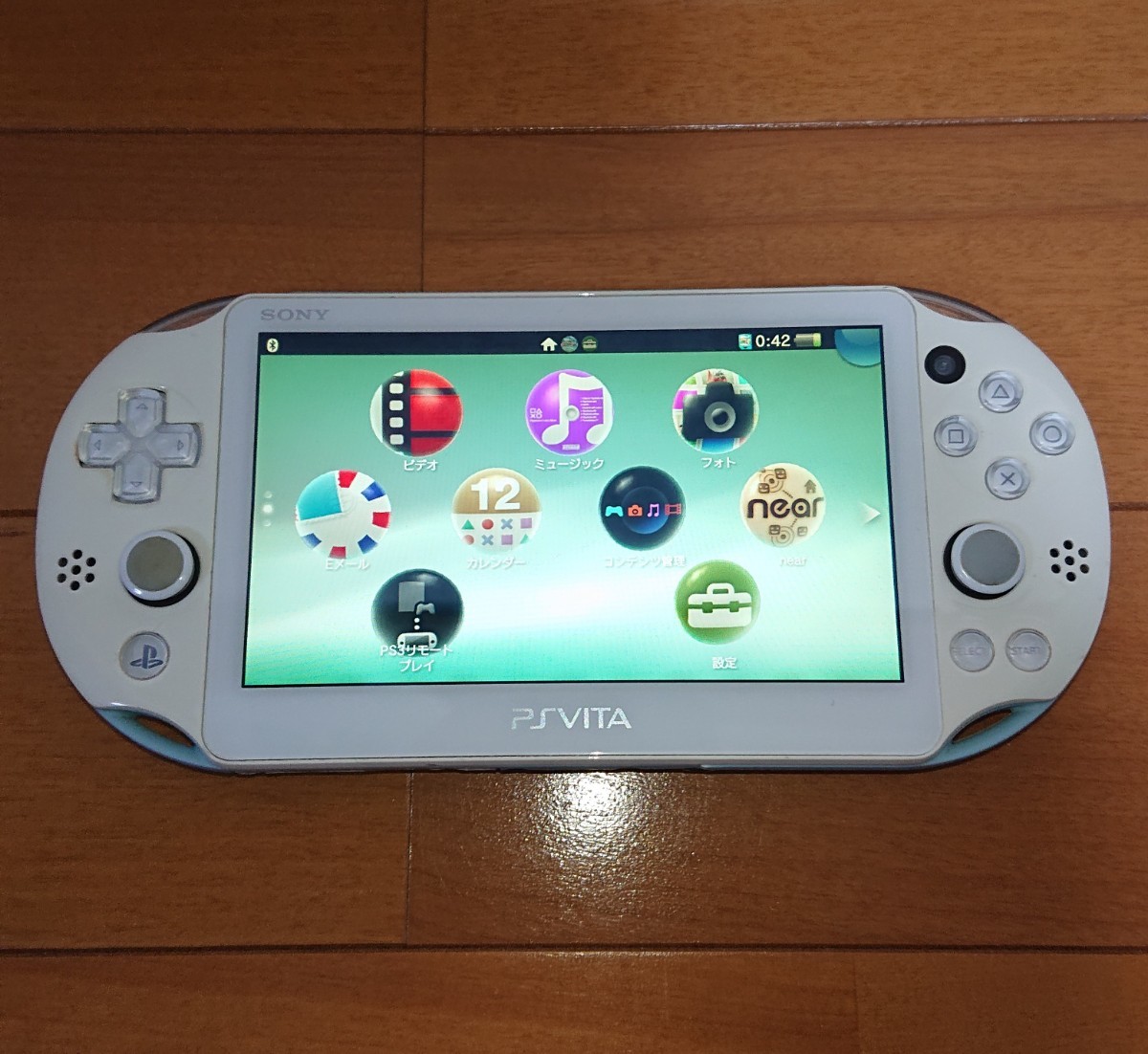 ○ 美品 送料無料 fw3.65 PCH-2000 LightBlue White ライトブルー 