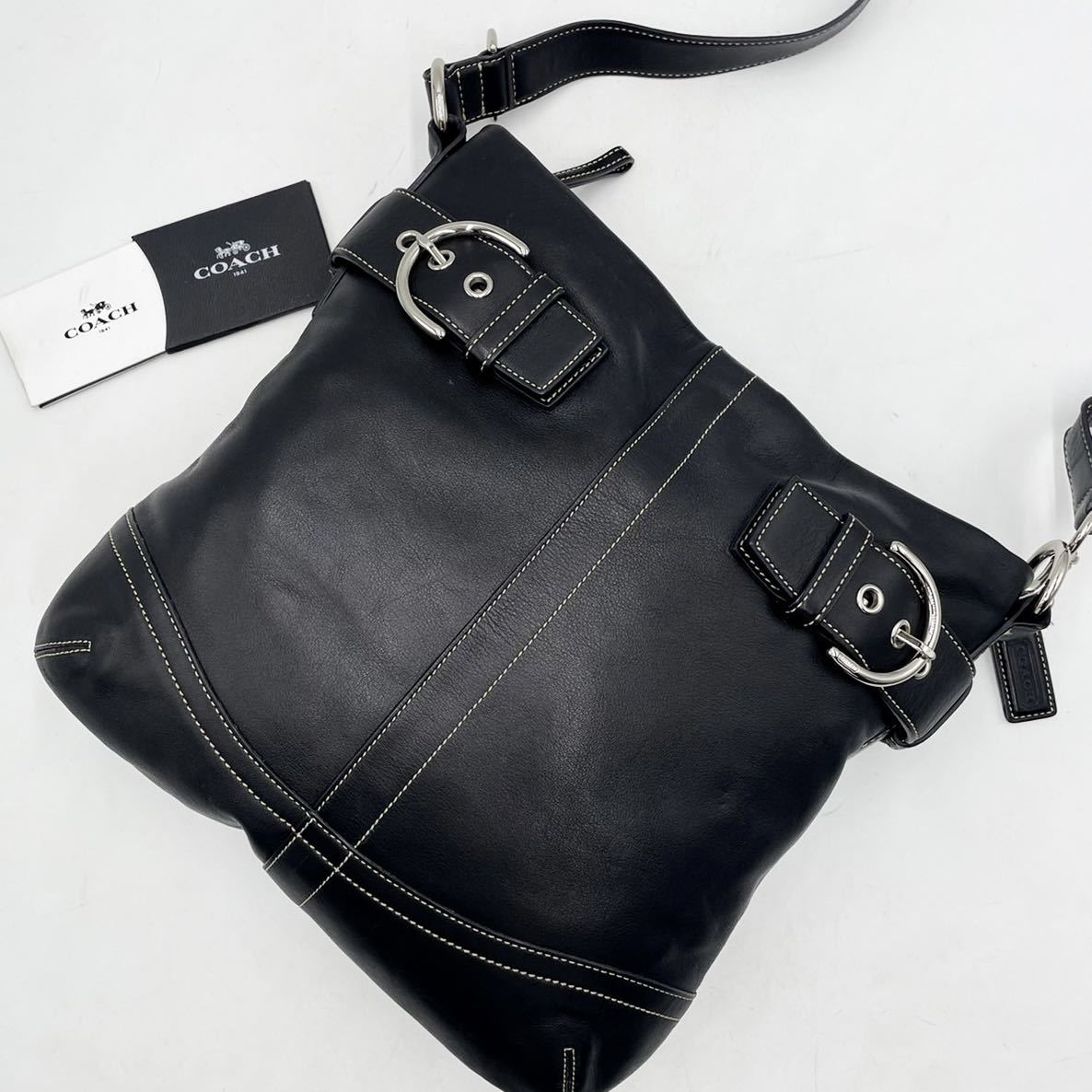 コーチ COACHポシェット ショルダーバッグ ポシェット 美品】COACH 