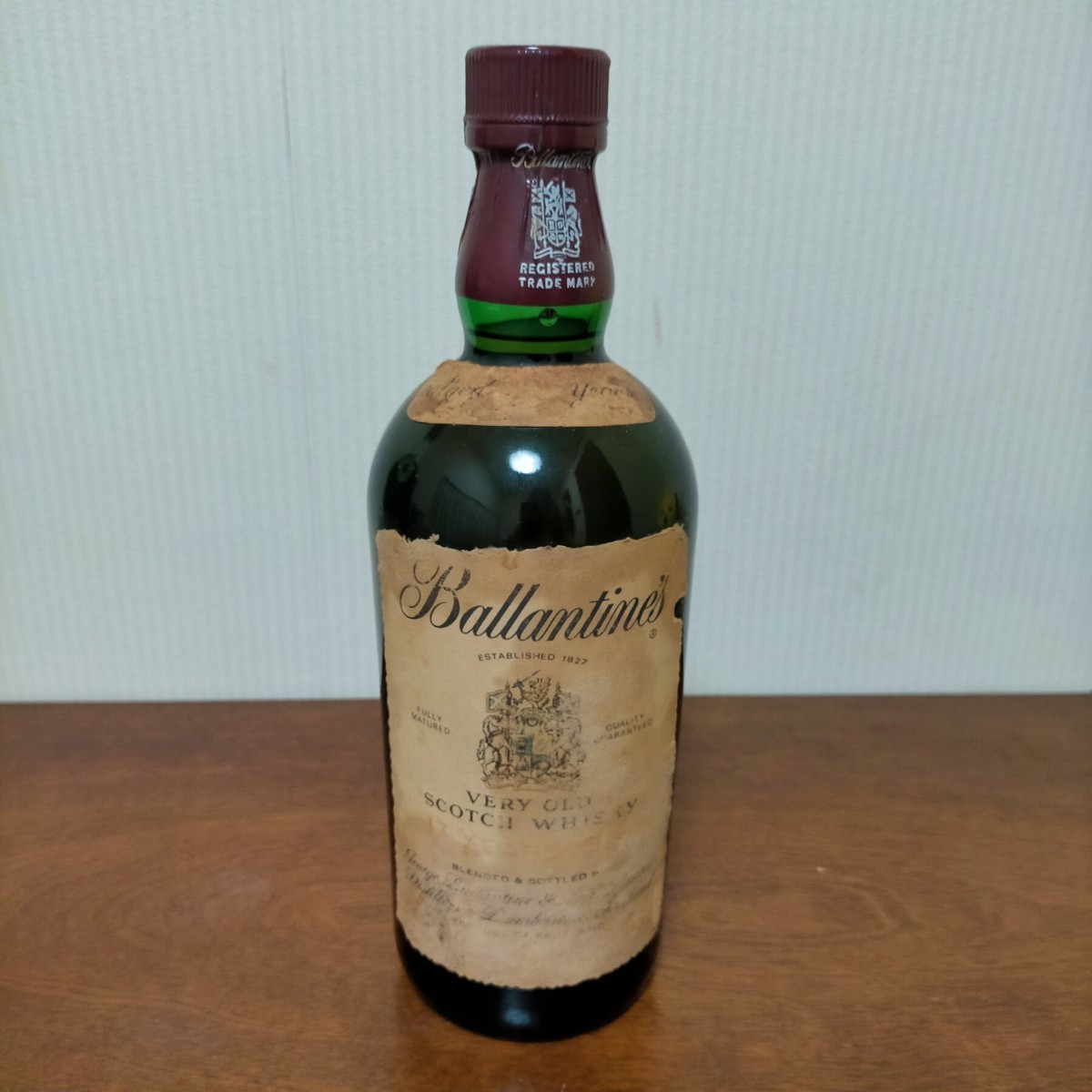 1円スタート 古酒 バランタイン17年 1970-1980年代物 スコッチ  