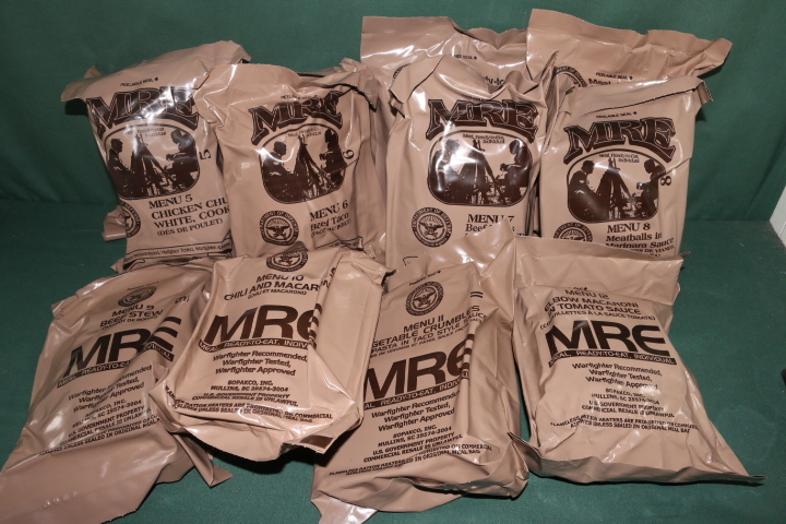 MRE 米軍戦闘食料　12個入り 2019年1月検品 MRE 米軍戦闘食料 12個入り 2019年1月検品 米軍戦闘食料 MRE 2019年3月