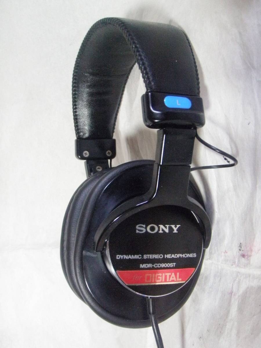 SONY MDR-CD900ST 新品互換イヤーパッド交換済 音出確認済 176 SONY MDR-CD900ST 新品互換イヤーパッド交換済 音出確認済 モニター