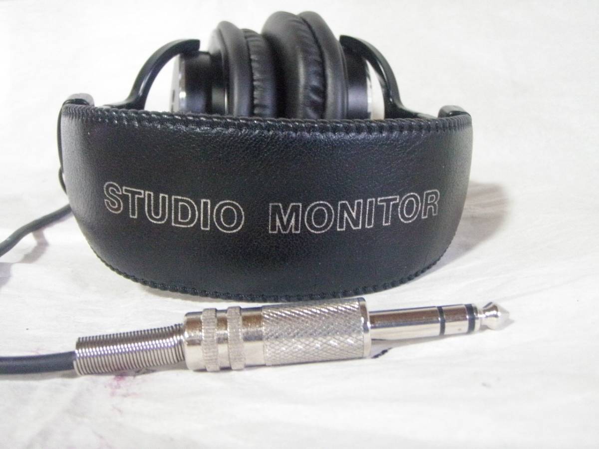 SONY MDR-CD900ST 新品互換イヤーパッド交換済 音出確認済 モニター