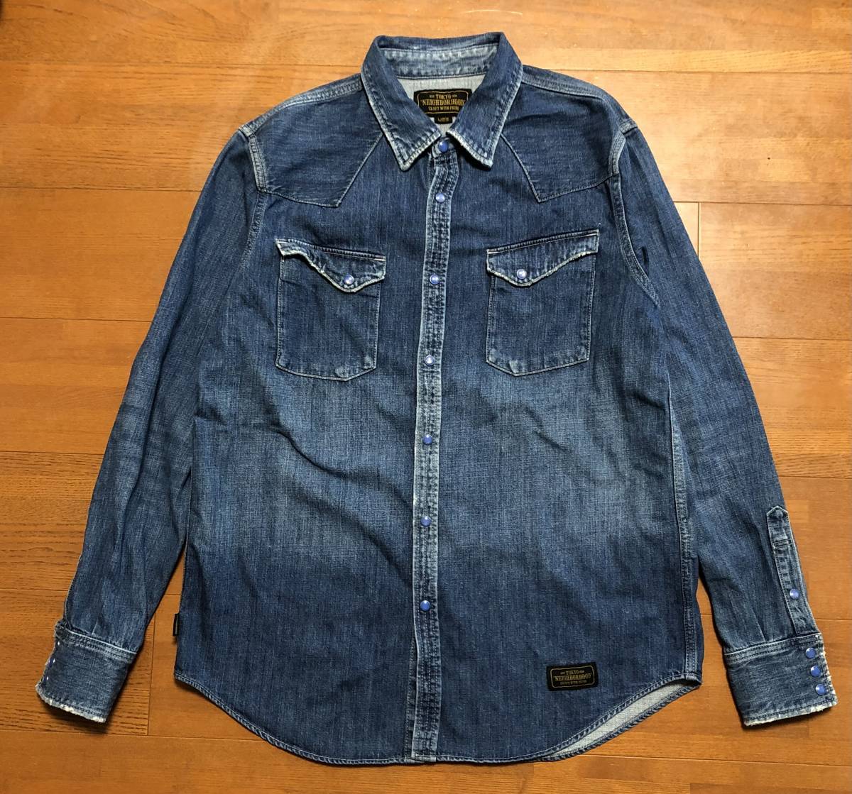 ネイバーフッド neighborhood デニムシャツ M NEIGHBORHOOD