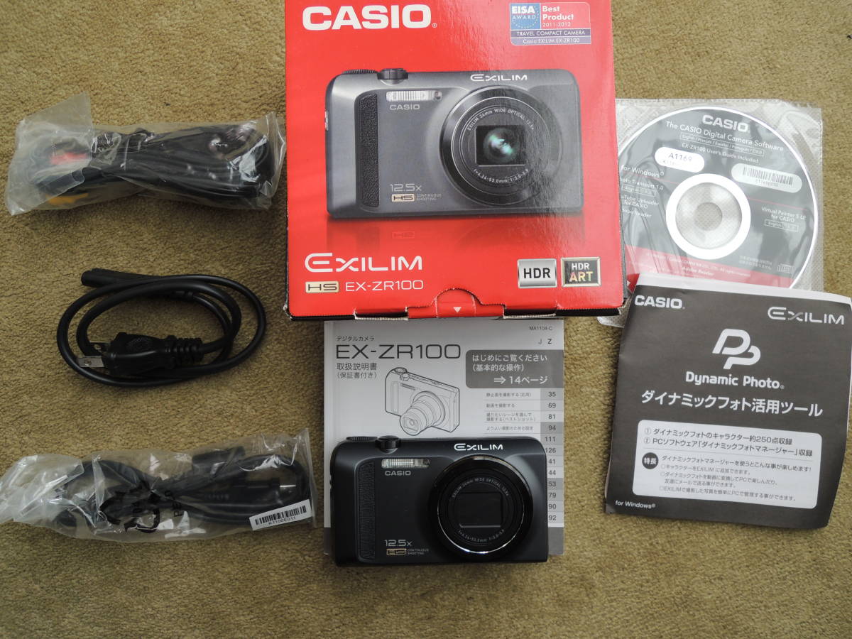 CASIO EX-ZR100ジャンク CASIO EXILIM EX-ZR100 デジカメ 本体のみ