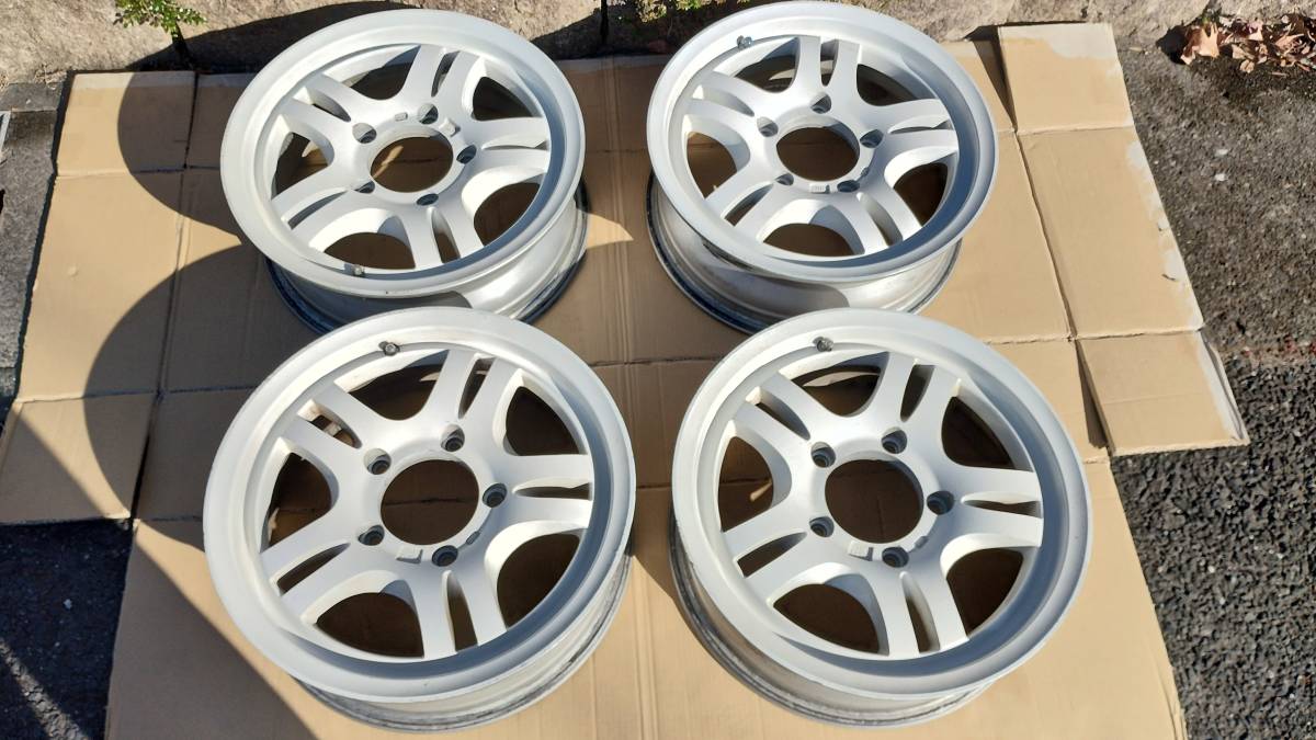 ジムニー純正ホイール 4本セット！ ジムニー JB64 純正 バリ山 純正