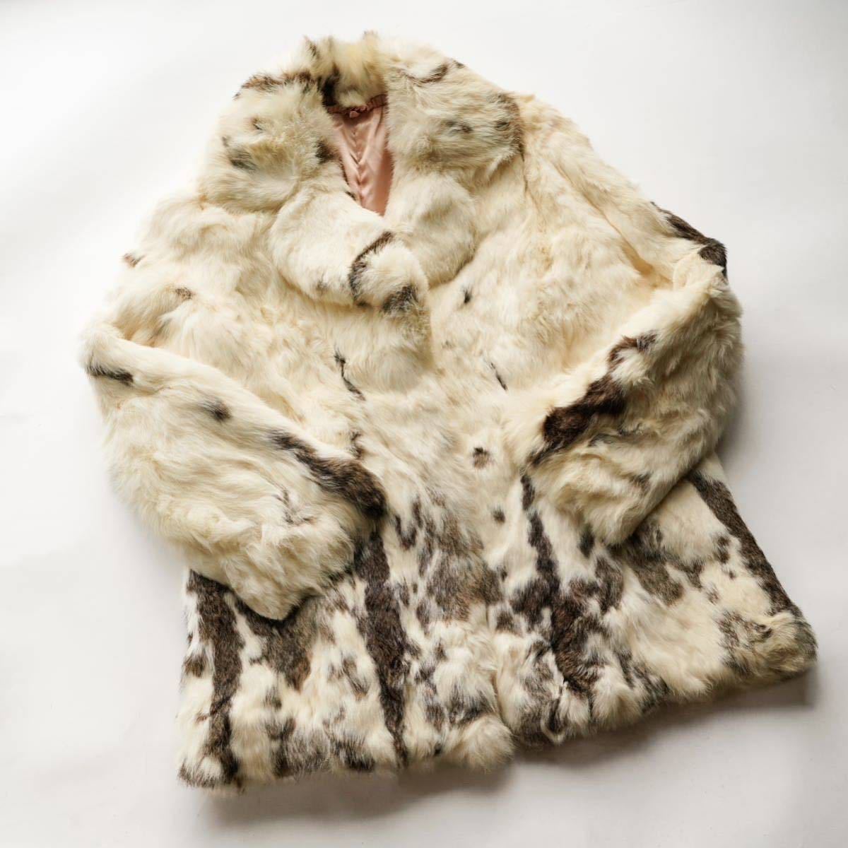 極美品 ミンクコート 毛皮 EMBA/SAGA MINK サガミンク ハーフコート 