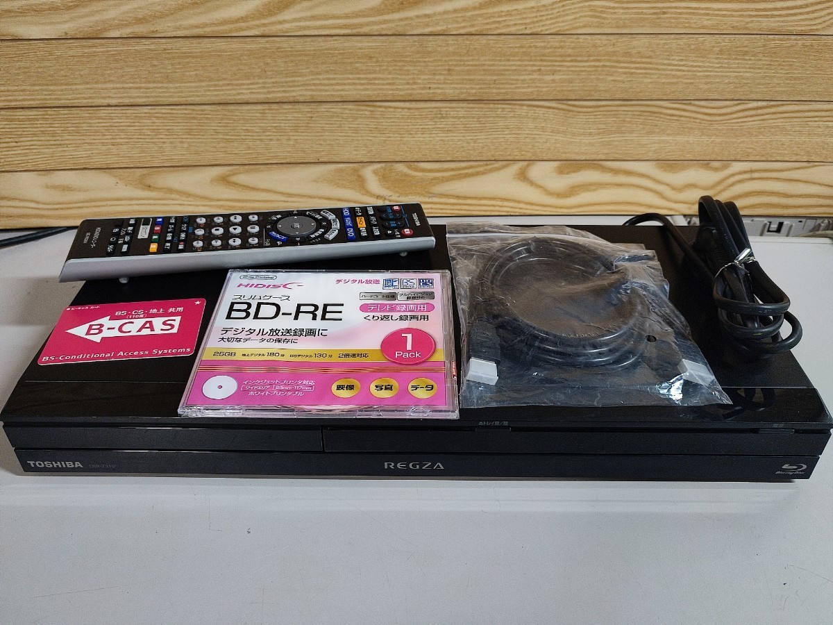 ジャンク　TOSHIBA REGZA DBR-M3007 ブルーレイレコーダー TOSHIBA 東芝◇REGZA レグザ◇DBR-M3007◇HDD&ブルーレイディスク