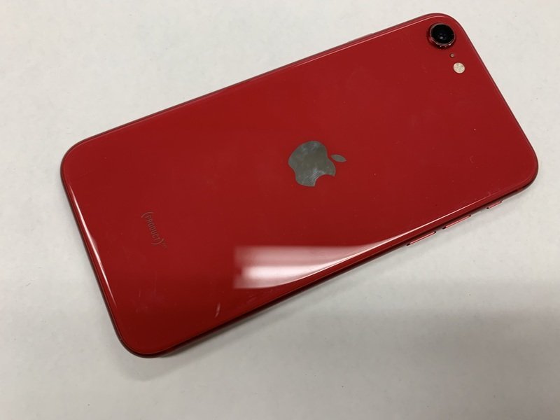 JB078 SIMフリー iPhoneSE 第2世代 レッド 64GB ジャンク ロックOFF