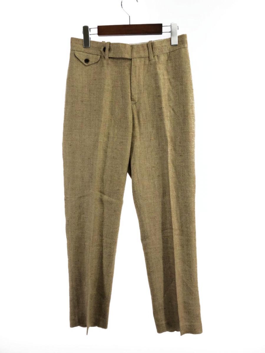 POLO RALPH LAUREN ポロ ラルフローレン シルク混 パンツ size28/ベージュ ◇■ ☆ dlc5 レディース