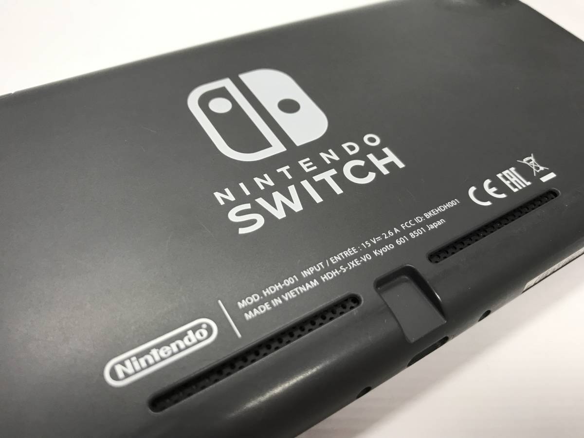 ジャンク 【本体のみ】 Nintendo Switch Lite グレー 本体単品