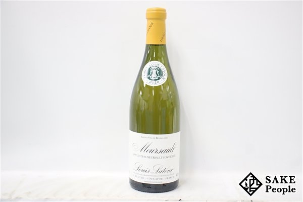 新作入荷，正規品 注目 ムルソー 2020 ルイ ラトゥール 750ml 13.5％ フランス 白(フランス)｜売買されたオークション情報、yahooの商品情報をアーカイブ公開 - オークファン 白