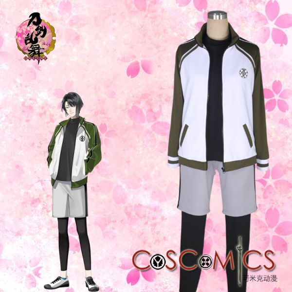 xd835工場直販 高品質 実物撮影 刀剣乱舞 ONLINE（とうらぶ） 松井江 内番 コスプレ衣装_1