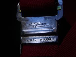 ジャンク　MODEL＃6880　昭和旧車 シートベルト　Autofriend　オートフレンド　二点式　