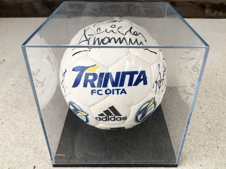 1円 送料無料 美品 大分トリニータ FC大分 直筆 サイン ボール 複数  