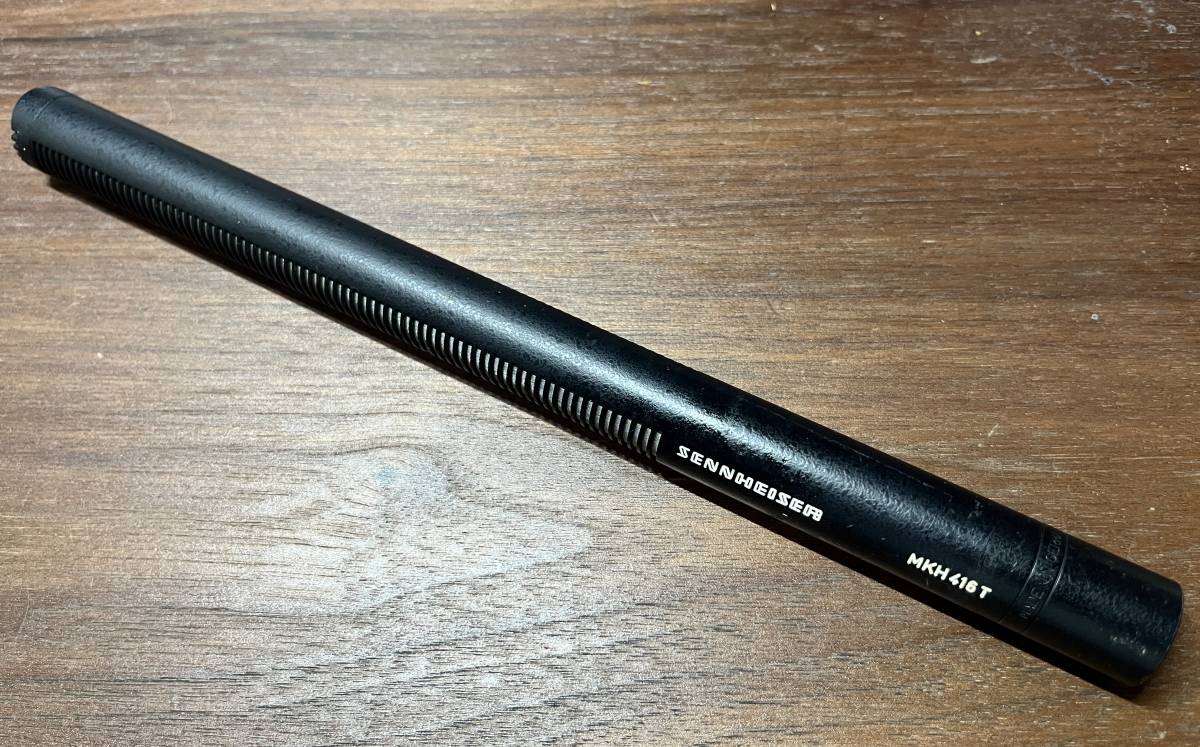ジャンク品 動作未確認 SENNHEISER MKH416T コンデンサー マイク単一 