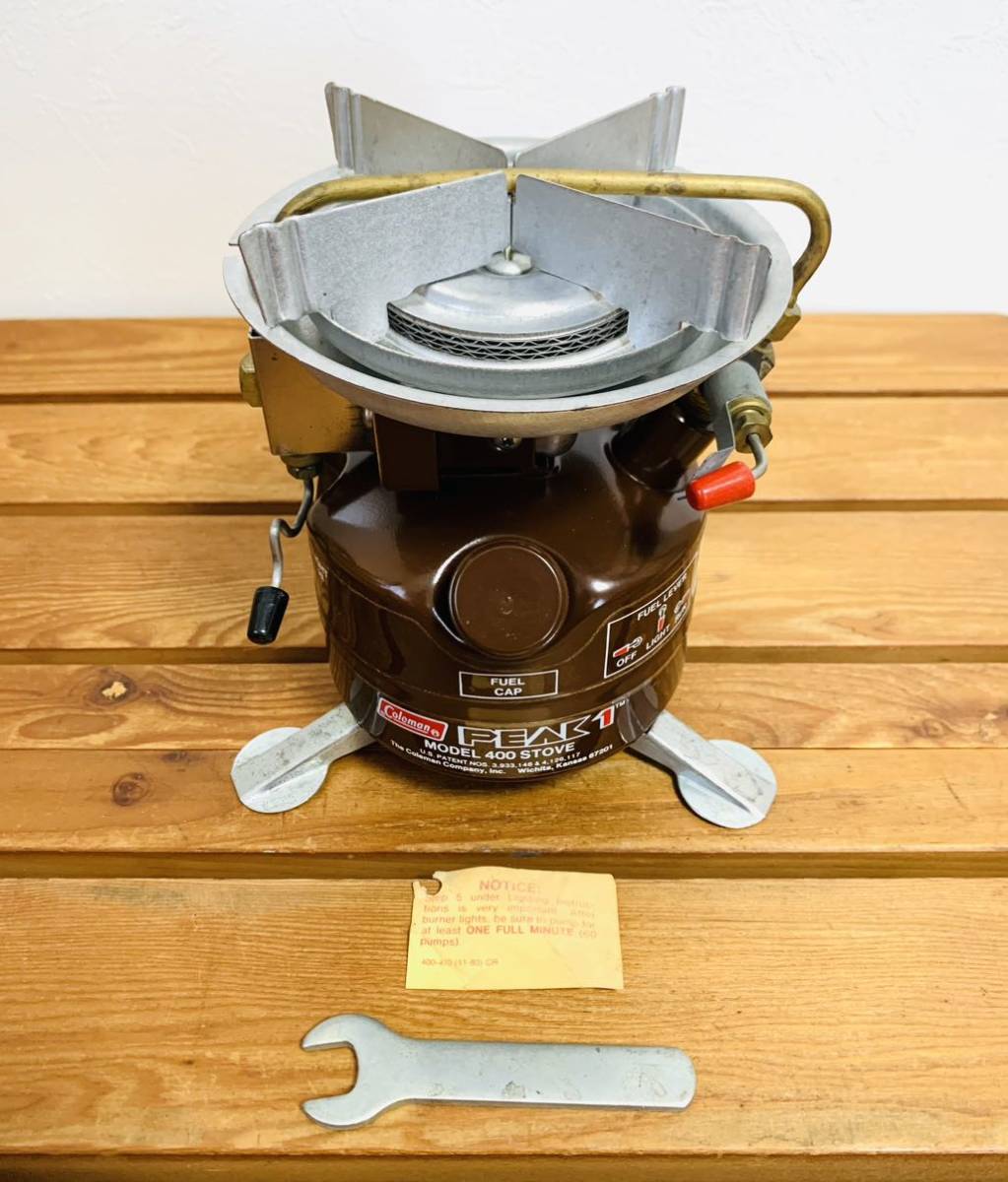 ☆新品未使用☆デッドストック☆コールマン Coleman 400 peak1 ピーク1