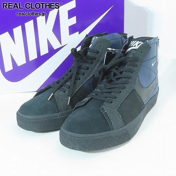 未使用】NIKE/ナイキ SB ZOOM BLAZER MID PRM/ズーム ブレザー ミッド 