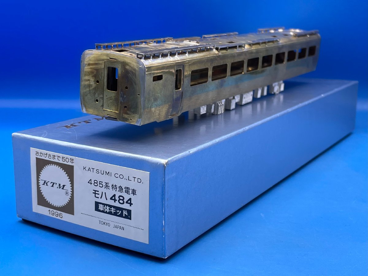 4A HO_EC KTM カツミ（ベース） 485系 モハ484 200番台 キット組立途中