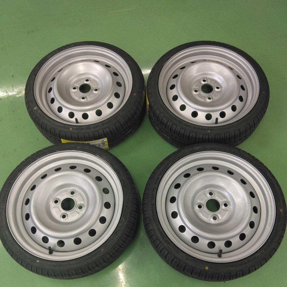 ラクティス純正 鉄チン 4本 165/45R16 ラクティス純正☆軽カー流用に 