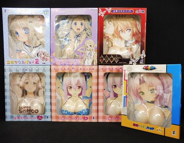 A768 大量 未開 立体マウスパッド そに子 あの花 塵骸魔京 他 ★