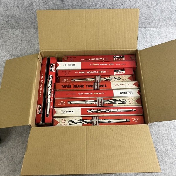 アウトレット品】 NACHI KOBELCO ツイストドリル 25本セット 多種類 