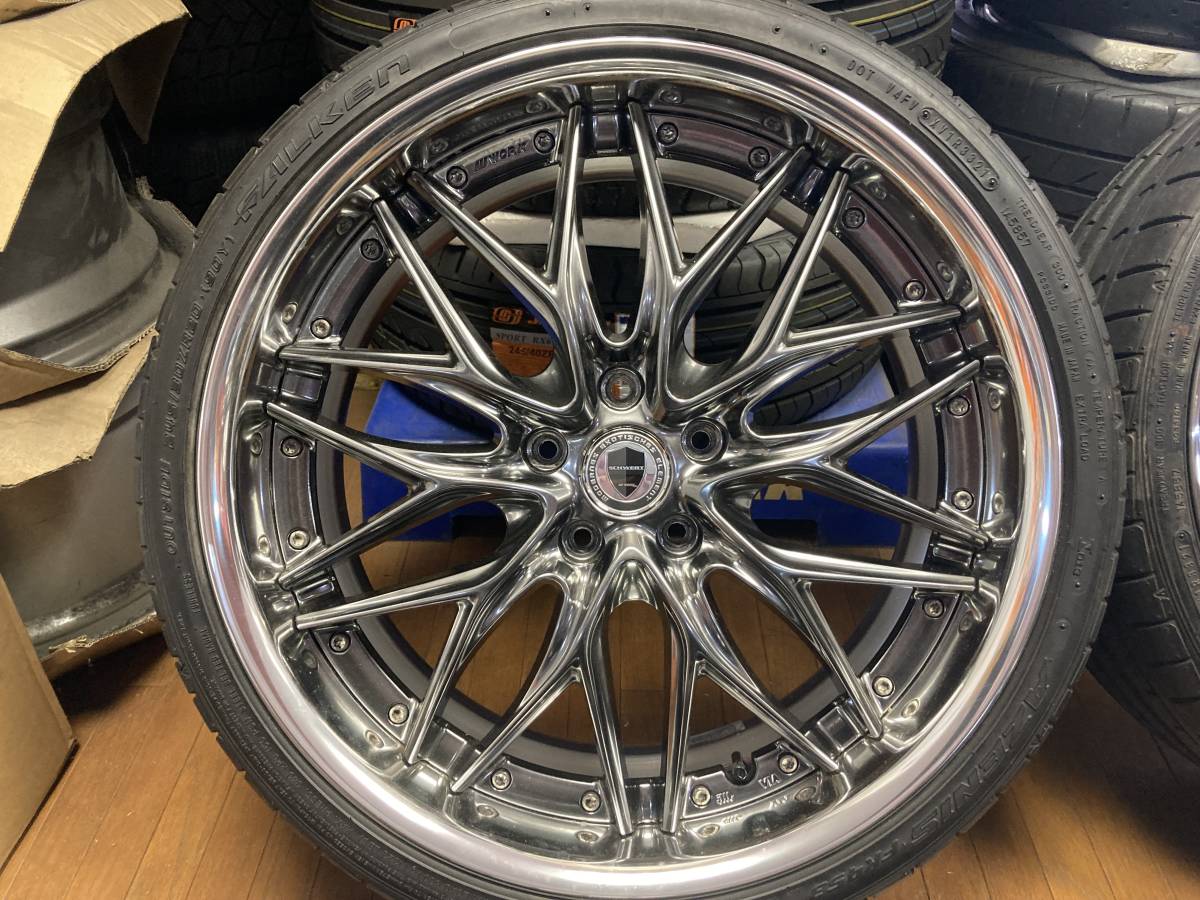 ◇WORK シュヴァート クヴェル 20インチ◇8.5J+38 9.5J+45 5H114.3
