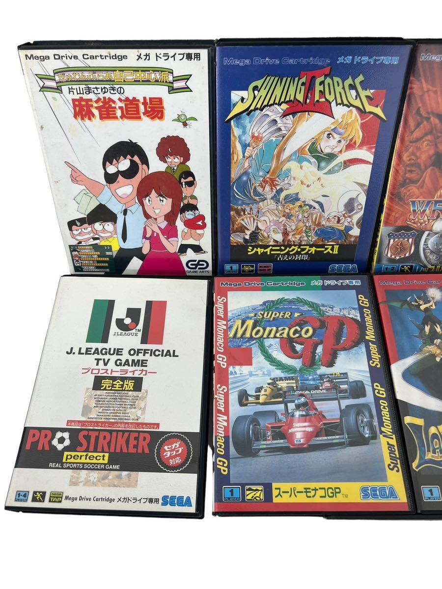 エ0126-89】【1円スタート】 メガドライブソフト11本まとめ ぷよぷよ