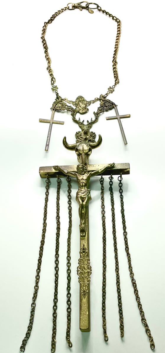 Jean-Paul GAULTIER vintage Collection sample DX BUFFALO cross