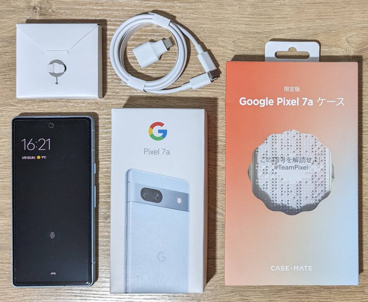 ほぼ新品 pixel7a 128GB simフリー 残債なし