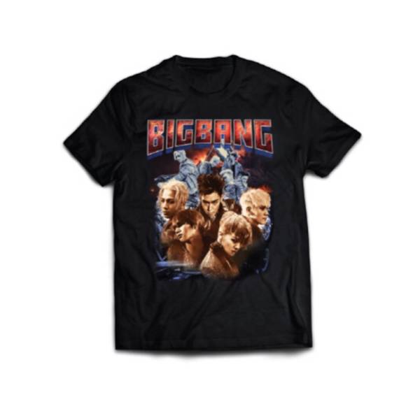 BIGBANG　ツアーTシャツ　ソウルコン　ブラック　Lサイズ　 F230 BIGBANG ソウルコン グッズ BIGBANG Tシャツ サイズL BIGBANG